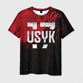 Мужская футболка 3D с принтом USYK 17 Blood в Тюмени, 100% полиэфир | прямой крой, круглый вырез горловины, длина до линии бедер | bellew | box | boxing | fight | mma | tony | ufc | ukraine | usyk | weight | белью | боец | бой | бокс | боксер | боксеры | вес | лого | логотип | мира | тони | тяжеловес | тяжелый | украина | украинец | усик | чемпион