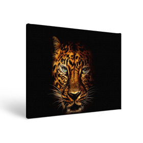 Холст прямоугольный с принтом Ягуар в Тюмени, 100% ПВХ |  | гепард | кошка | леопард | охотник | тигр | хищник | ягуар