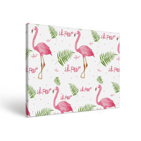 Холст прямоугольный с принтом Lil Peep pink flamingo в Тюмени, 100% ПВХ |  | Тематика изображения на принте: benz truck | girls. pink | gustav hr | hip hop | lil | lil peep | peep | rap | лил | лилпип | листья | пальма | пальмы | пип | розовый | рэп | фламинго | хип хоп | эмо | эмо реп