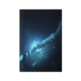 Обложка для паспорта матовая кожа с принтом ATLANTIS NEBULA в Тюмени, натуральная матовая кожа | размер 19,3 х 13,7 см; прозрачные пластиковые крепления | galaxy | nebula | space | star | абстракция | вселенная | галактика | звезда | звезды | космический | планеты