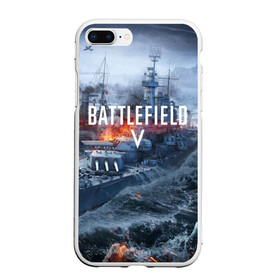 Чехол для iPhone 7Plus/8 Plus матовый с принтом BATTLEFIELD 5 в Тюмени, Силикон | Область печати: задняя сторона чехла, без боковых панелей | action | bttlefield | gamer | play | shooter | soldier | war | батлфилд | война | солдат | шутер