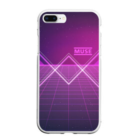 Чехол для iPhone 7Plus/8 Plus матовый с принтом Muse Simulation Theory в Тюмени, Силикон | Область печати: задняя сторона чехла, без боковых панелей | alternative | music | retro | rock | simulation | theory | альбом | альтернатива | альтернативная | беллами | музыка | мьюз | мэтью | ретро | рок