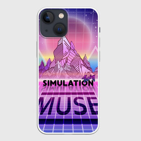 Чехол для iPhone 13 mini с принтом Simulation Theory. Muse в Тюмени,  |  | Тематика изображения на принте: matthew bellamy | muse | simulation theory | мьюз | мэт бэллами | мэтью беллами