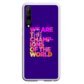 Чехол для Honor P30 с принтом Queen We Are The Champions в Тюмени, Силикон | Область печати: задняя сторона чехла, без боковых панелей | Тематика изображения на принте: bohemian | brian | freddie | may | mercury | queen | rhapsody | roger | taylor | богемная | богемская | брайан | джон | королева | меркьюри | мэй | рапсодия | роджер | тейлор | фредди