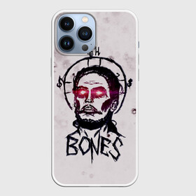 Чехол для iPhone 13 Pro Max с принтом BONES Sesh Team в Тюмени,  |  | Тематика изображения на принте: bones | elmo kennedy | hip hop | rap | rapper | scream | sesh | skull | кости | костя | рэп | рэпер | сеш | скрим | сэш | хип хоп | череп | элмо кеннеди