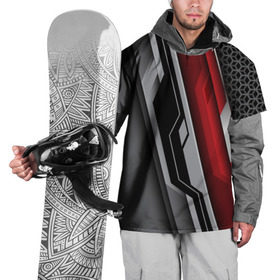 Накидка на куртку 3D с принтом N7 в Тюмени, 100% полиэстер |  | amdromeda initiative | andromeda | game | gun | hemet | n7 | rifle | ryder | soldier | space | star | weapon