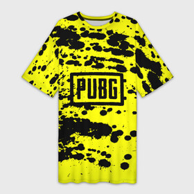 Платье-футболка 3D с принтом PUBG в Тюмени,  |  | action | battlegrounds | chiken | game | online | playerunknown’s | pubg | игры | курица | наемники | пабг | пубг | сковорода | солдаты | шутер