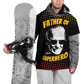 Накидка на куртку 3D с принтом Stan Lee: Father of Superhero в Тюмени, 100% полиэстер |  | avengers | father | hero | hulk | iron | lee | man | stan | stan lee | stanlee | superhero | thor | анти | герой | железный | комиксы | лии | мстители | отец | стен | стенли | стэн ли | супер | супергероев | тор | халк | человек