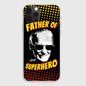 Чехол для iPhone 12 Pro Max с принтом Stan Lee Father of Superhero в Тюмени, Силикон |  | avengers | father | hero | hulk | iron | lee | man | stan | stan lee | stanlee | superhero | thor | анти | герой | железный | комиксы | лии | мстители | отец | стен | стенли | стэн ли | супер | супергероев | тор | халк | человек