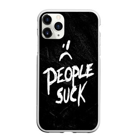 Чехол для iPhone 11 Pro матовый с принтом XXXTentacion People Suck ( в Тюмени, Силикон |  | broken | dead | heart | king | legend | music | rap | rapper | red | revenge | rip | xtentation | xxtennation | xxx | xxxtentacion | красное | мертв | музыка | память | разбитое | репер | рип | рэп | сердце | тентасьон | умер