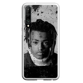 Чехол для Honor P30 с принтом XXXTentacion в Тюмени, Силикон | Область печати: задняя сторона чехла, без боковых панелей | broken | dead | heart | king | legend | music | rap | rapper | red | revenge | rip | xtentation | xxtennation | xxx | xxxtentacion | красное | мертв | музыка | память | разбитое | репер | рип | рэп | сердце | тентасьон | умер