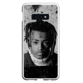 Чехол для Samsung S10E с принтом XXXTentacion в Тюмени, Силикон | Область печати: задняя сторона чехла, без боковых панелей | broken | dead | heart | king | legend | music | rap | rapper | red | revenge | rip | xtentation | xxtennation | xxx | xxxtentacion | красное | мертв | музыка | память | разбитое | репер | рип | рэп | сердце | тентасьон | умер