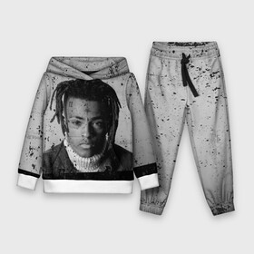 Детский костюм 3D (с толстовкой) с принтом XXXTentacion в Тюмени,  |  | broken | dead | heart | king | legend | music | rap | rapper | red | revenge | rip | xtentation | xxtennation | xxx | xxxtentacion | красное | мертв | музыка | память | разбитое | репер | рип | рэп | сердце | тентасьон | умер