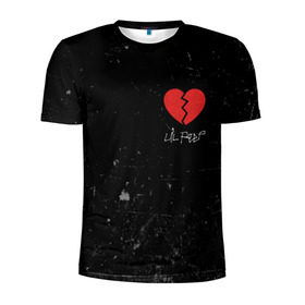 Мужская футболка 3D спортивная с принтом Lil Peep Broken Heart в Тюмени, 100% полиэстер с улучшенными характеристиками | приталенный силуэт, круглая горловина, широкие плечи, сужается к линии бедра | broken | dead | heart | lil | lil peep | lilpeep | music | peep | pump | rap | rapper | red | rip | густав | красное | лил | лил пип | лилпип | мертв | память | пип | разбитое | рип | рэп | рэпер | сердечко | сердце | умер | эмо
