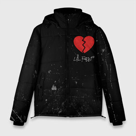 Мужская зимняя куртка 3D с принтом Lil Peep Broken Heart в Тюмени, верх — 100% полиэстер; подкладка — 100% полиэстер; утеплитель — 100% полиэстер | длина ниже бедра, свободный силуэт Оверсайз. Есть воротник-стойка, отстегивающийся капюшон и ветрозащитная планка. 

Боковые карманы с листочкой на кнопках и внутренний карман на молнии. | Тематика изображения на принте: broken | dead | heart | lil | lil peep | lilpeep | music | peep | pump | rap | rapper | red | rip | густав | красное | лил | лил пип | лилпип | мертв | память | пип | разбитое | рип | рэп | рэпер | сердечко | сердце | умер | эмо