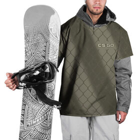 Накидка на куртку 3D с принтом CS:GO - Safari Mesh в Тюмени, 100% полиэстер |  | 