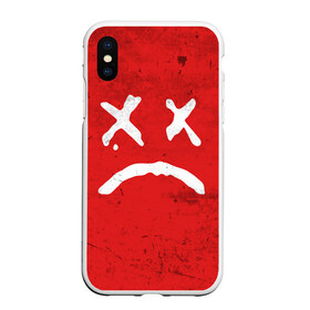 Чехол для iPhone XS Max матовый с принтом Lil Peep Sad Face в Тюмени, Силикон | Область печати: задняя сторона чехла, без боковых панелей | broken | dead | heart | lil | lil peep | lilpeep | music | peep | pump | rap | rapper | red | rip | густав | красное | лил | лил пип | лилпип | мертв | память | пип | разбитое | рип | рэп | рэпер | сердечко | сердце | умер | эмо