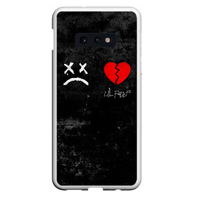 Чехол для Samsung S10E с принтом Lil Peep RIP в Тюмени, Силикон | Область печати: задняя сторона чехла, без боковых панелей | broken | dead | heart | lil | lil peep | lilpeep | music | peep | pump | rap | rapper | red | rip | густав | красное | лил | лил пип | лилпип | мертв | память | пип | разбитое | рип | рэп | рэпер | сердечко | сердце | умер | эмо