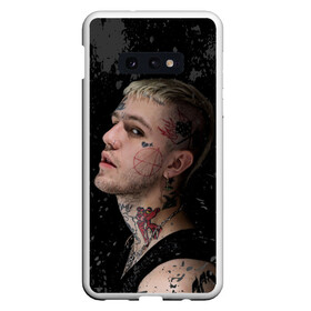 Чехол для Samsung S10E с принтом Lil Peep в Тюмени, Силикон | Область печати: задняя сторона чехла, без боковых панелей | broken | dead | heart | lil | lil peep | lilpeep | music | peep | pump | rap | rapper | red | rip | густав | красное | лил | лил пип | лилпип | мертв | память | пип | разбитое | рип | рэп | рэпер | сердечко | сердце | умер | эмо