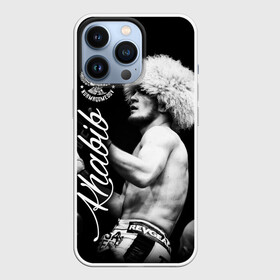 Чехол для iPhone 13 Pro с принтом Хабиб Нурмагомедов в Тюмени,  |  | khabib nurmagomedov | mma | the eagle | ufc | боец | бои без правил | борьба | микс файт | мма | орёл | самбо | хабиб | хабиб нурмагомедов