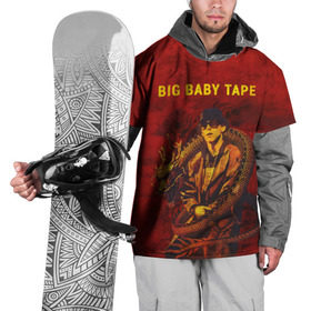 Накидка на куртку 3D с принтом BIG BABY TAPE - Dragonborn в Тюмени, 100% полиэстер |  | Тематика изображения на принте: baby | bbt | big | dragonborn | dragons | fire | gimme | lost | rap | raper | tape | the | trap | взял | дракон | драконы | огонь | русский | рэп | рэппер | твою
