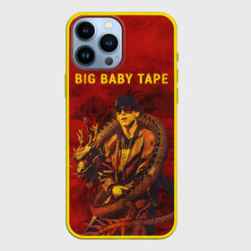 Чехол для iPhone 13 Pro Max с принтом BIG BABY TAPE   Dragonborn в Тюмени,  |  | Тематика изображения на принте: baby | bbt | big | dragonborn | dragons | fire | gimme | lost | rap | raper | tape | the | trap | взял | дракон | драконы | огонь | русский | рэп | рэппер | твою