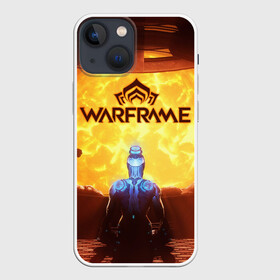 Чехол для iPhone 13 mini с принтом Warframe в Тюмени,  |  | бумеранг | коса | мечь | нож | оружие | перчатки | пистолет | топор | шутер | экзоскелет