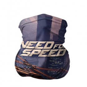 Бандана-труба 3D с принтом Need for Speed в Тюмени, 100% полиэстер, ткань с особыми свойствами — Activecool | плотность 150‒180 г/м2; хорошо тянется, но сохраняет форму | 
