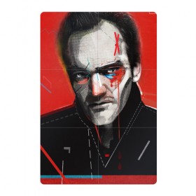 Магнитный плакат 2Х3 с принтом Tarantino в Тюмени, Полимерный материал с магнитным слоем | 6 деталей размером 9*9 см | 
