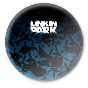 Значок с принтом Linkin Park #3 в Тюмени,  металл | круглая форма, металлическая застежка в виде булавки | linkin park | linkin park in the end | linkin park numb | linkin park remix. | linkin parks | линкин парк