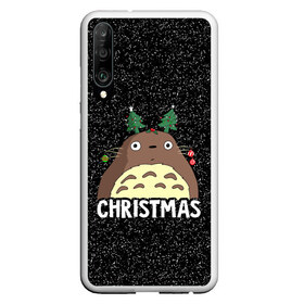 Чехол для Honor P30 с принтом Totoro Christmas в Тюмени, Силикон | Область печати: задняя сторона чехла, без боковых панелей | anime | christmas | moon | myneighbortotoro | night | totoro | xmas | аниме | канта | кодомо | котобус | кусакабэ | мэй | рождество | сусуватари | тацуо | тоторо | хаяомиядзаки | ясуко