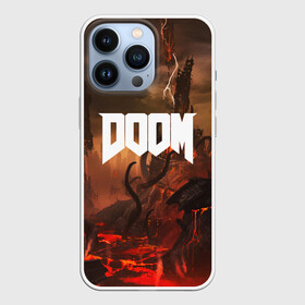 Чехол для iPhone 13 Pro с принтом DOOM в Тюмени,  |  | demon | devil | doom | doom vfr | evil | game | mars | red | демон | дум | игры | космос | красная планета | марс | пришельцы