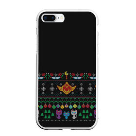 Чехол для iPhone 7Plus/8 Plus матовый с принтом Sailor Moon Вязаный в Тюмени, Силикон | Область печати: задняя сторона чехла, без боковых панелей | аниме | вязаный | елка | зима | зимний | луна | новый год | рождество | роза | свитер | сейлор | снежинки | сэйлор мун