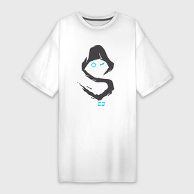 Платье-футболка хлопок с принтом Michael «Shroud» хлопок в Тюмени,  |  | michael «shroud» grzesiek | pubg | twitch | блогер | стример | шрауд