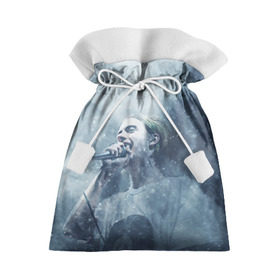 Подарочный 3D мешок с принтом Пошлая Молли в Тюмени, 100% полиэстер | Размер: 29*39 см | зима | молли | пошлая молли | реп | снег