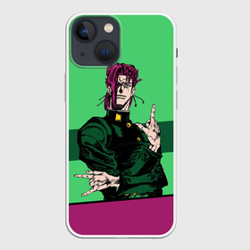 Чехол для iPhone 13 mini с принтом Jojo Kakyoin в Тюмени,  |  | adventure | anime | bizzare | jo jo | jojo | logo | manga | аниме | араки | ахегао | джо | джо джо | джоджо | жижа | жожа | жожо | йойо | лого | манга | мульт | мультфильм | отаку | сериал | символ | хирохико | юри | яой