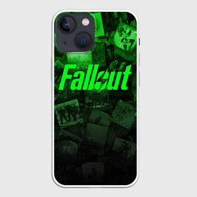 Чехол для iPhone 13 mini с принтом FALLOUT в Тюмени,  |  | 101 | 111 | 13 | 76 | atom cats | bethesda | brotherhood of steel | fallout | nuka cola | outcast | tunnel snakes | vault | war | братство стали | бункер | война | убежище | фолаут | фоллаут | ядеркола