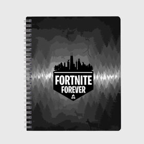 Тетрадь с принтом FORTNITE в Тюмени, 100% бумага | 48 листов, плотность листов — 60 г/м2, плотность картонной обложки — 250 г/м2. Листы скреплены сбоку удобной пружинной спиралью. Уголки страниц и обложки скругленные. Цвет линий — светло-серый
 | battle royale | fortnite | fortnite battle royale | futuresynth | game | outrun | retrowave | synth | synthwave | игры | ретровейв | синтвейв | фортнайт