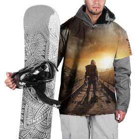 Накидка на куртку 3D с принтом Metro 2033 постапокалипсис в Тюмени, 100% полиэстер |  | 2033 | будущее | закат | метро | метро2033 | постапокалипсис | противогаз | радиация | сталкер