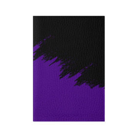 Обложка для паспорта матовая кожа с принтом КРАСКА И НИЧЕГО ЛИШНЕГО! в Тюмени, натуральная матовая кожа | размер 19,3 х 13,7 см; прозрачные пластиковые крепления | Тематика изображения на принте: color | dirty | purple | texture | yellow.paints | брызги | брызги красок | желтый | краски | текстура | фиолетовый