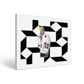 Холст прямоугольный с принтом Элджей в Тюмени, 100% ПВХ |  | 3d | sayonara boy | группа | квадратики | кубики | лого | логотип | морген | музыка | русский реп | сайонара | элджей