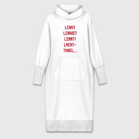 Платье удлиненное хлопок с принтом Lenny в Тюмени,  |  | Тематика изображения на принте: red dead redemption 2 | в баре | ленни | миссия | напились | прикол | рдр | рдр2 | шутка