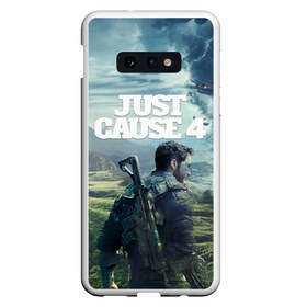 Чехол для Samsung S10E с принтом Just Cause 4 в Тюмени, Силикон | Область печати: задняя сторона чехла, без боковых панелей | just cause