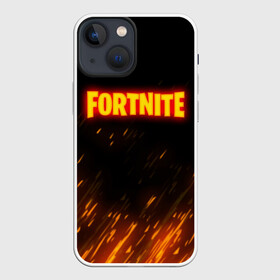 Чехол для iPhone 13 mini с принтом FORTNITE FIRE в Тюмени,  |  | 2019 | armor | armour | cybersport | esport | fire | fortnite | game | llama | logo | броня | игра | киберспорт | лама | симулятор строительства | строительство | фиолетовый | фирменные цвета | фортнайт