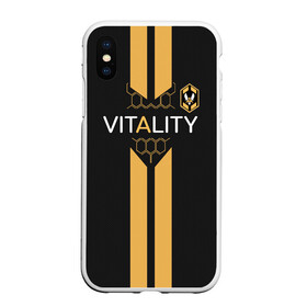 Чехол для iPhone XS Max матовый с принтом FUT FIFA Vitality team 2019 в Тюмени, Силикон | Область печати: задняя сторона чехла, без боковых панелей | champions league | fifa | game. easports | team | ultimate | лига | фифа | чемпионов