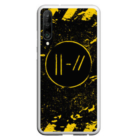 Чехол для Honor P30 с принтом TWENTY ONE PILOTS в Тюмени, Силикон | Область печати: задняя сторона чехла, без боковых панелей | 21 pilots | 21p | bandito | blurryface | carbon | chlorine | joshua | ned | top | trench | twenty one pilots | tyler | бандито | карбон | музыка | нэд | тренч