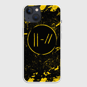 Чехол для iPhone 13 с принтом TWENTY ONE PILOTS. в Тюмени,  |  | 21 pilots | 21p | bandito | blurryface | carbon | chlorine | joshua | ned | top | trench | twenty one pilots | tyler | бандито | карбон | музыка | нэд | тренч