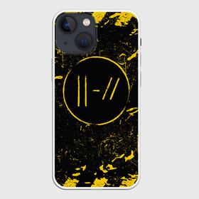 Чехол для iPhone 13 mini с принтом TWENTY ONE PILOTS. в Тюмени,  |  | 21 pilots | 21p | bandito | blurryface | carbon | chlorine | joshua | ned | top | trench | twenty one pilots | tyler | бандито | карбон | музыка | нэд | тренч