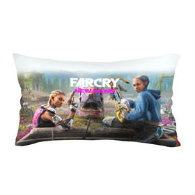 Подушка 3D антистресс с принтом FAR CRY NEW DAWN в Тюмени, наволочка — 100% полиэстер, наполнитель — вспененный полистирол | состоит из подушки и наволочки на молнии | 