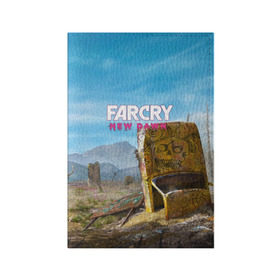 Обложка для паспорта матовая кожа с принтом Far Cry New Dawn в Тюмени, натуральная матовая кожа | размер 19,3 х 13,7 см; прозрачные пластиковые крепления | action adventure | county | cry | dawn | far | farcry | highwaymen | hope | lo | mickey | montana | new | newdawn | sisters | twin | близнецы | боевик | лу | микки | приключение | хайвеймен